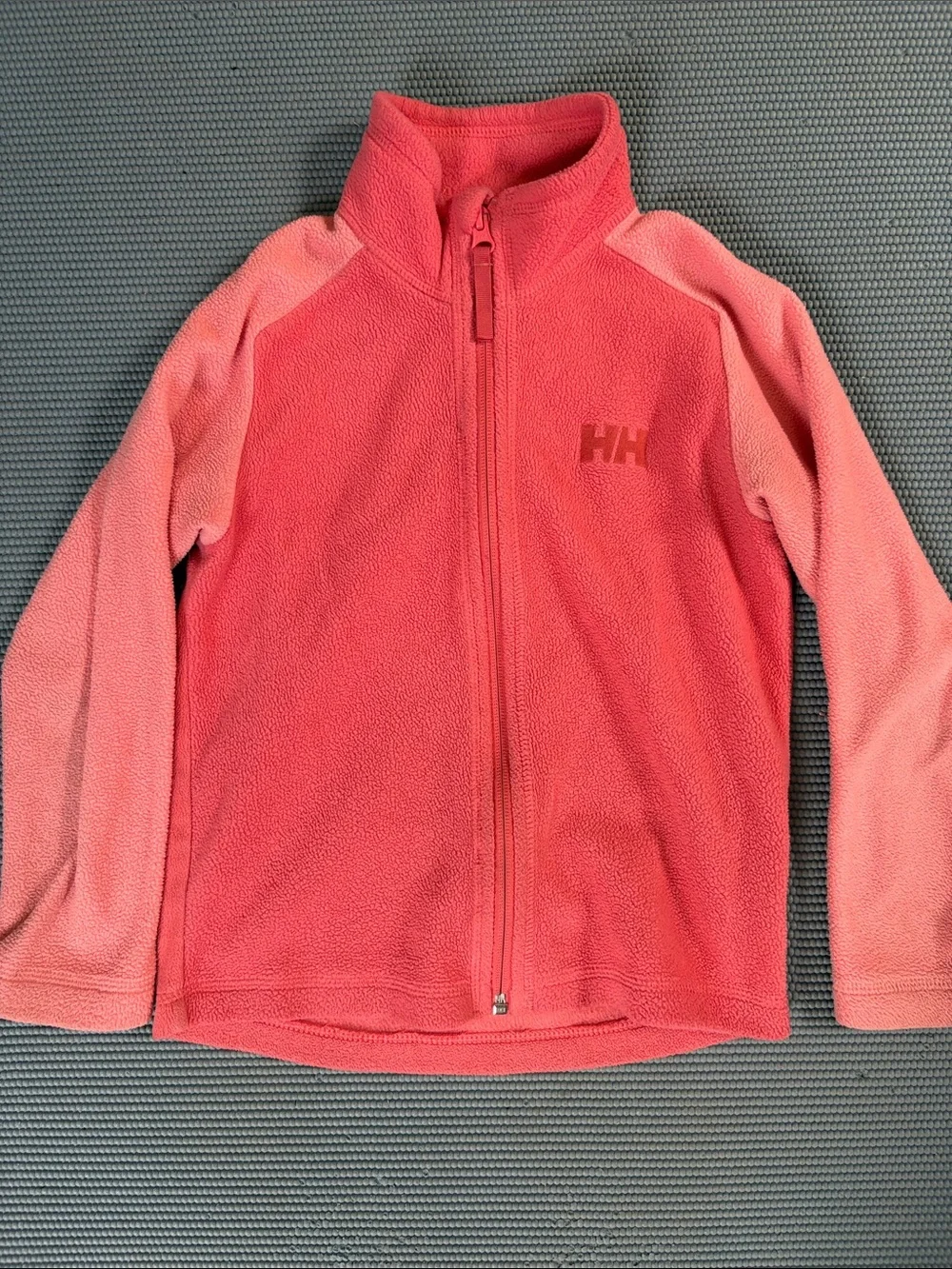 Helly Hansen Coral and Light Coral Full-Zip Fleece Jacket
